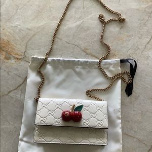 Gucci exclusive cherries mini bag